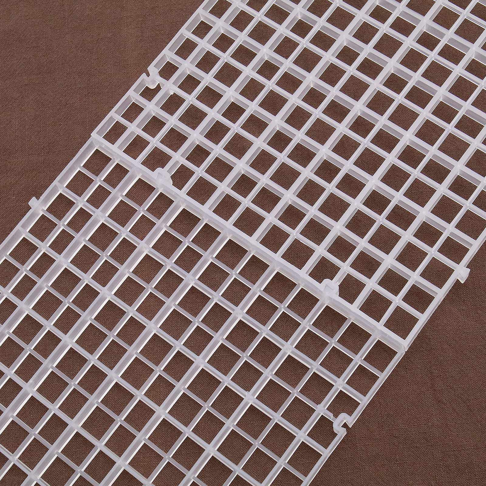 Lot de 10 panneaux d'isolation pour aquarium - Transparents - Mélange d'élevage - Pour protéger les différents poissons de la lutte - 20 clips à ventouse