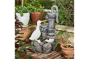 Envira Scape Water Fountain: A Duck-tastic Delight for Your Outdoor Oasis