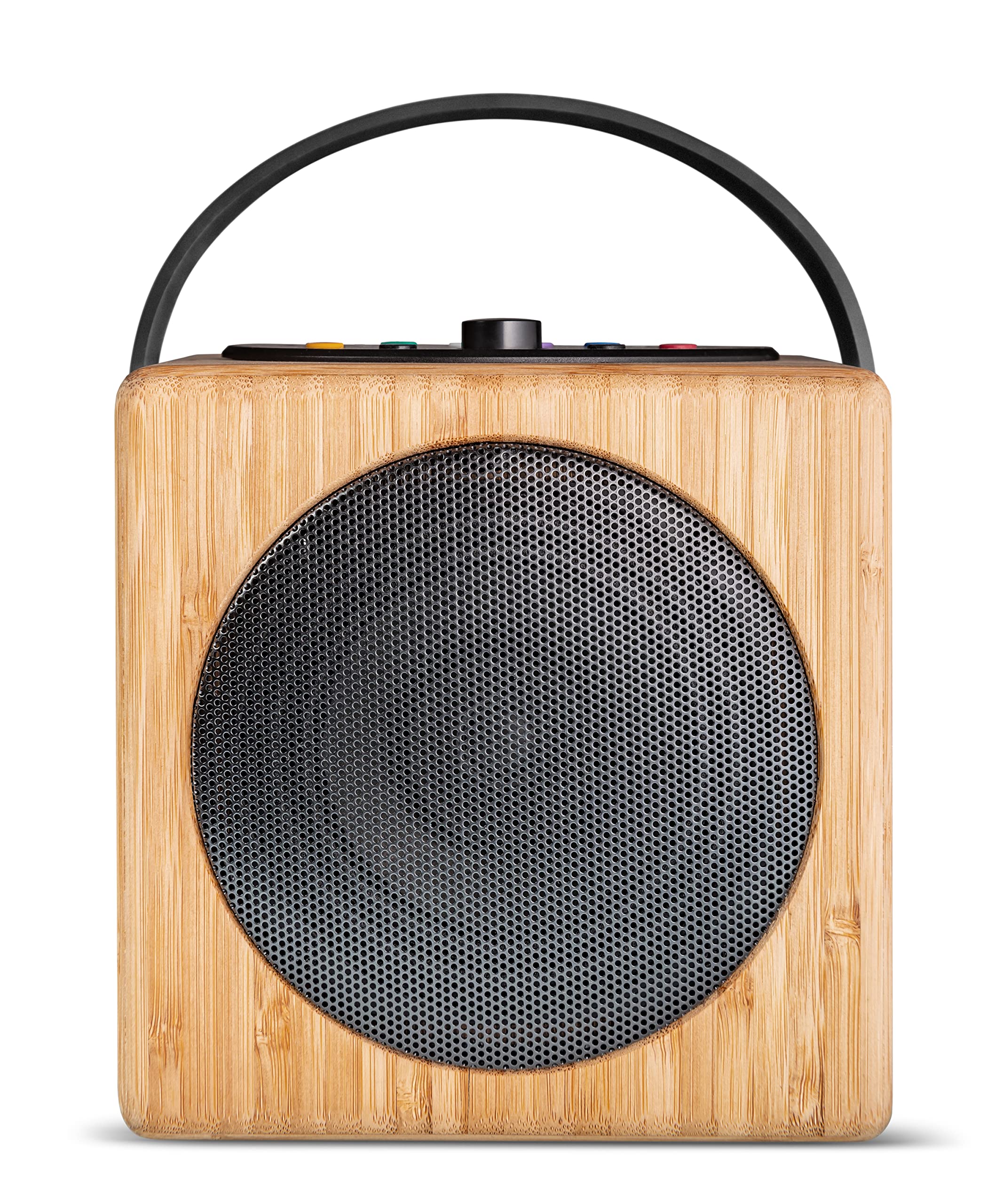Music Box for Kids - Altoparlante portatile per bambini con riproduzione di chiavetta USB o Bluetooth con jack per cuffie, limitatore di volume, registrazione e sleep.