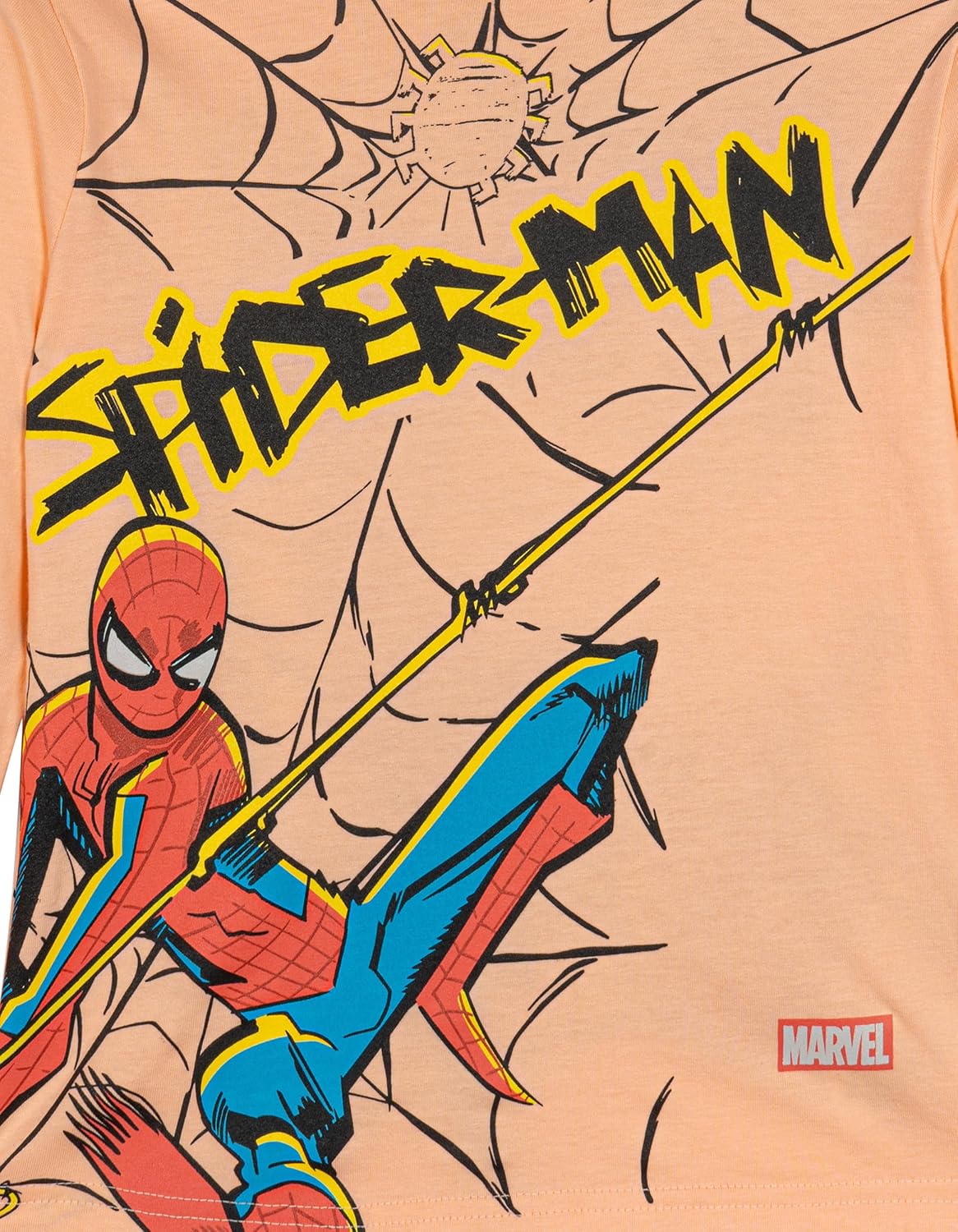 Marvel Spider-Man 2 Pack Long Sleeve T-Shirts Toddler to Big Kid Sizes (2T - 10-12) - Image 4