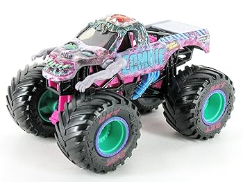 Monster Jam Nitro Neon Zombie vs Dragonoid (1:64 Scale