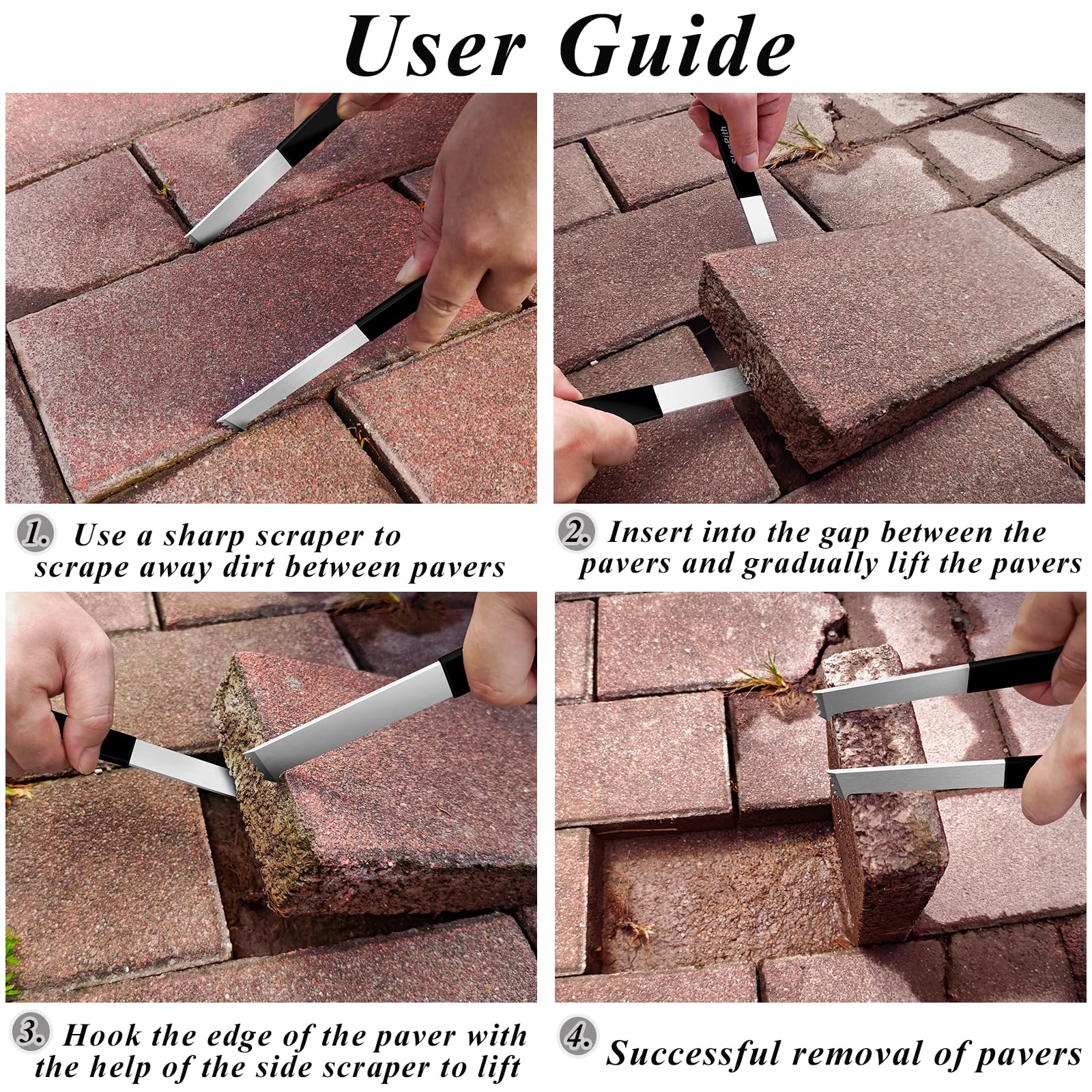 Paver Removal Tool - Easy Paver Extraction -4 Paver Removal Tool - Easy Paver Extraction -4
