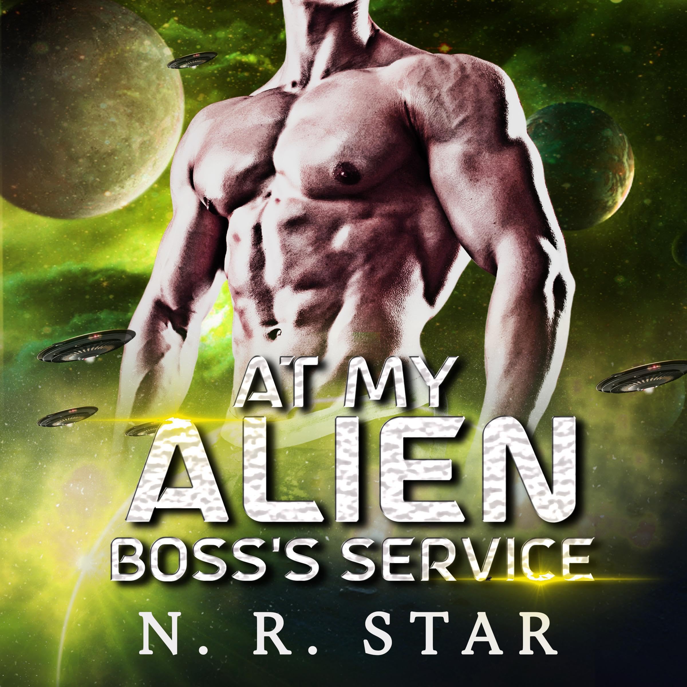 Cover art for At My Alien Boss's Service