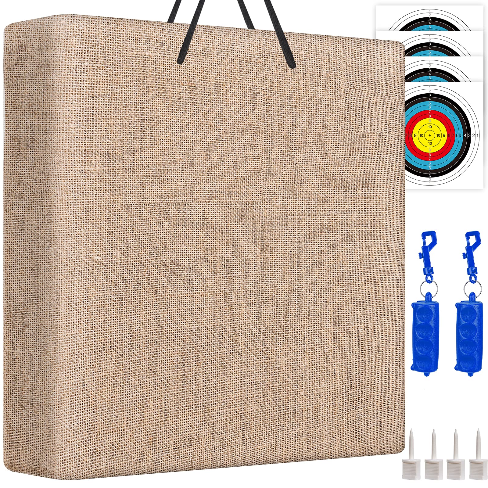 Archery Target Heavy Duty Target 20inchs Solid Straw Target Laminated Arrow Target Archery