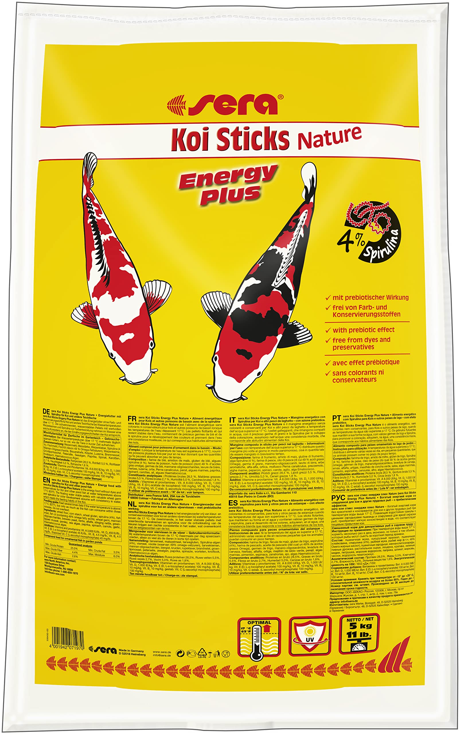 sera KOI Stick Energy Plus