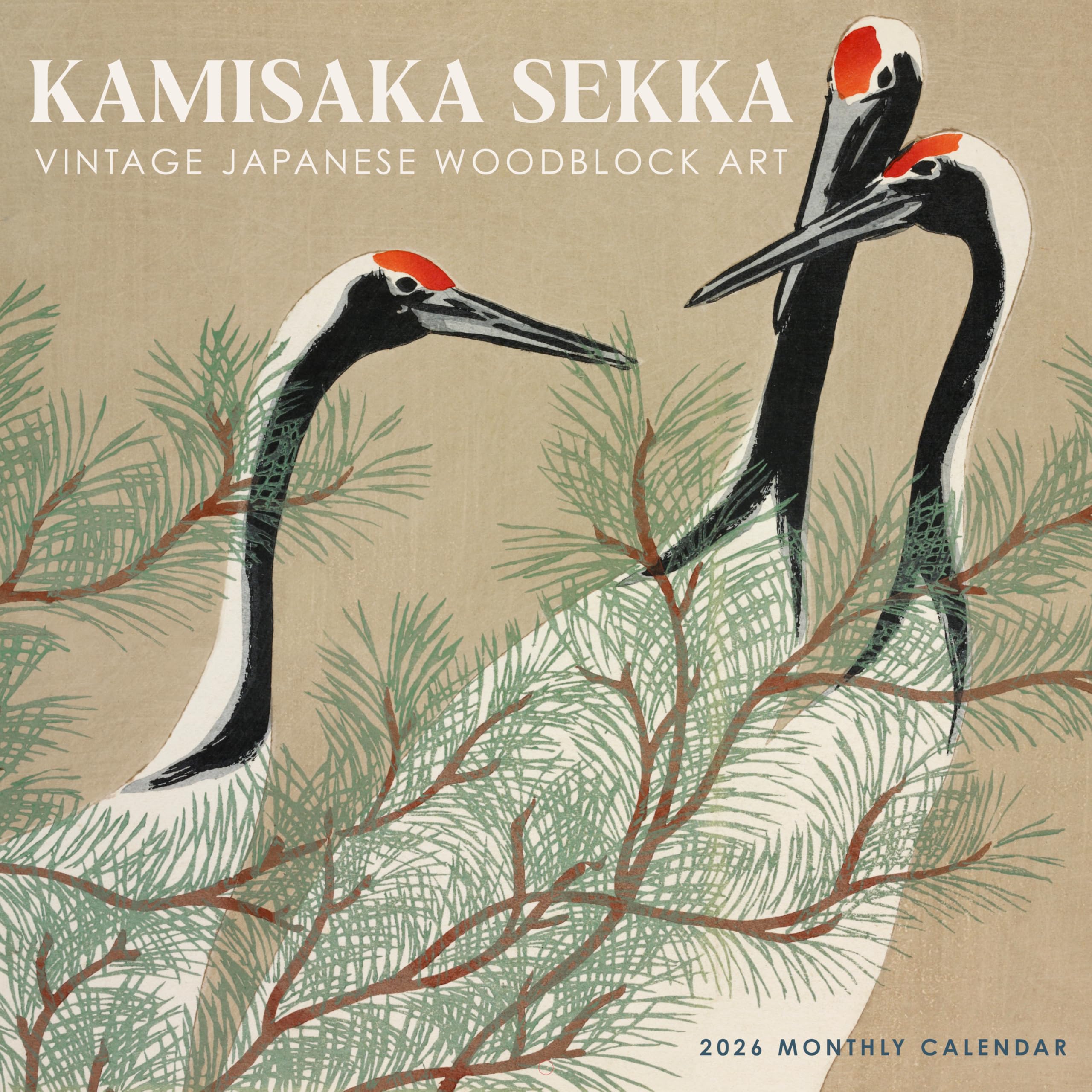 Japanese Art Calendar 2026 | Kamisaka Sekka: Vintage Rinpa