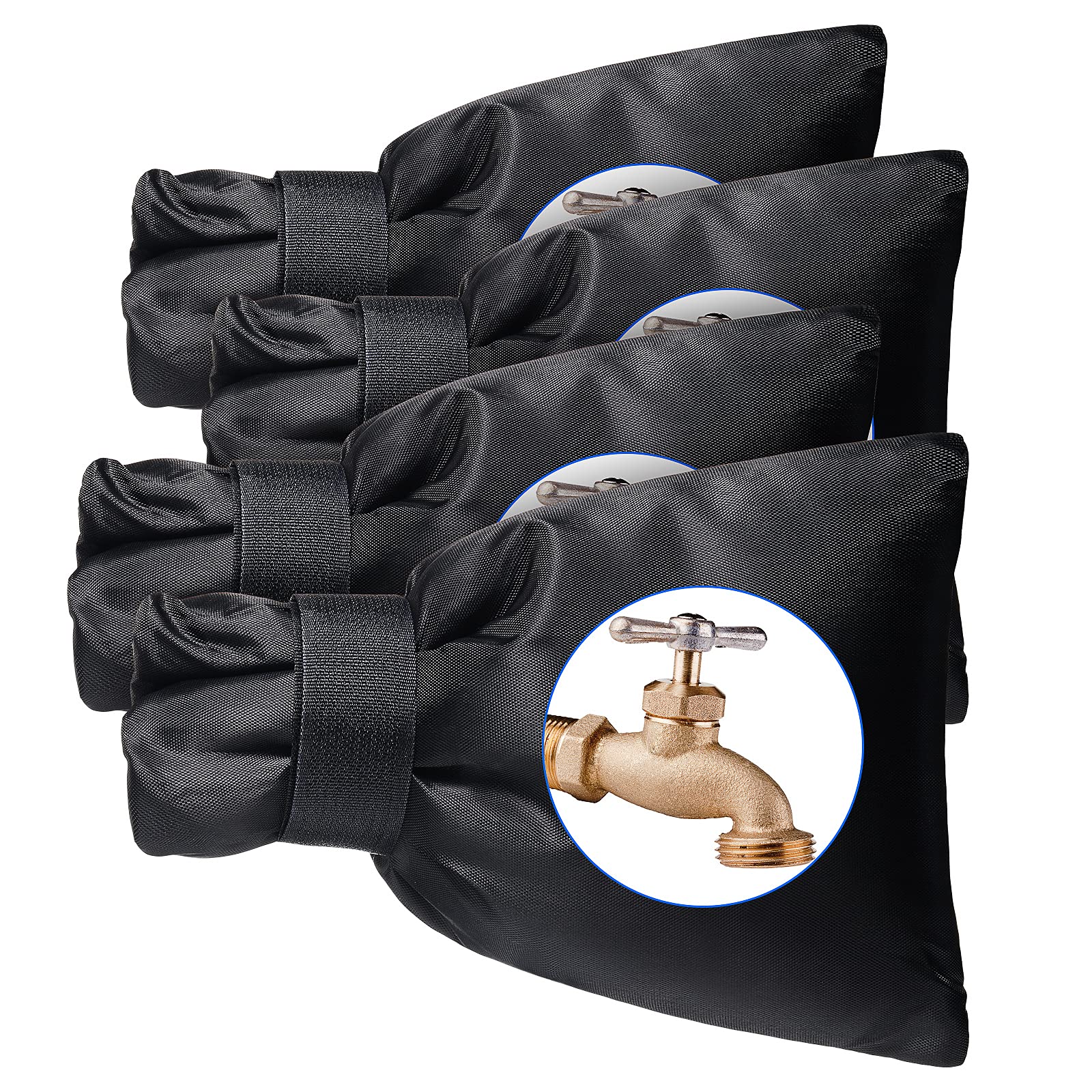 Housse Antigel Pour Robinet Extérieur D'Hiver, Protection Imperméable