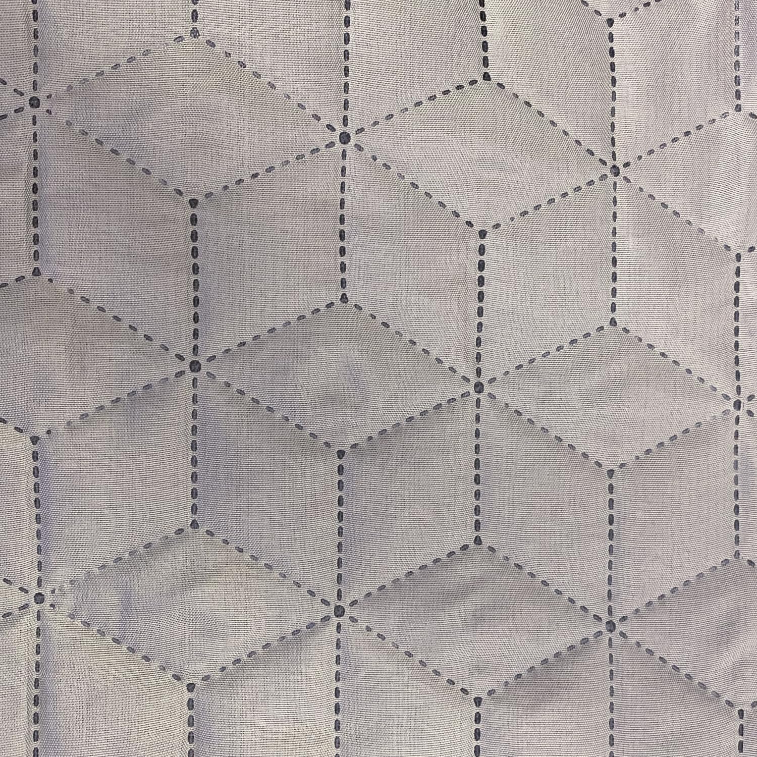 Delindo Lifestyle Copriletto Belford antracite grigio, copriletto per letto matrimoniale, tinta unita, trapuntato, 220 x 240 cm
