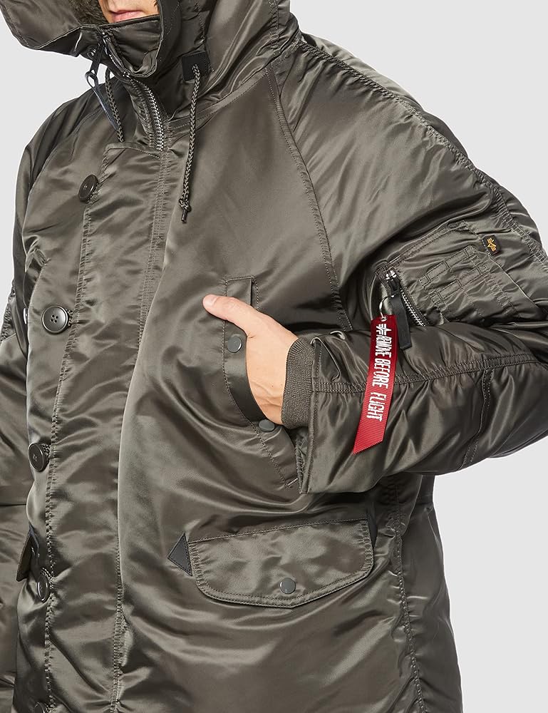 Amazon | [ALPHA INDUSTRIES INC] アウター N-3Bフライトジャケット