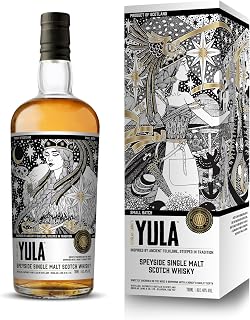 YULA Speyside Single Malt Scotch Whisky Smooth Sherried Single Malt 40 ABV Rich Fruit Cocoa Spice Notes Easy Drinking Scotch Whisky 70cl