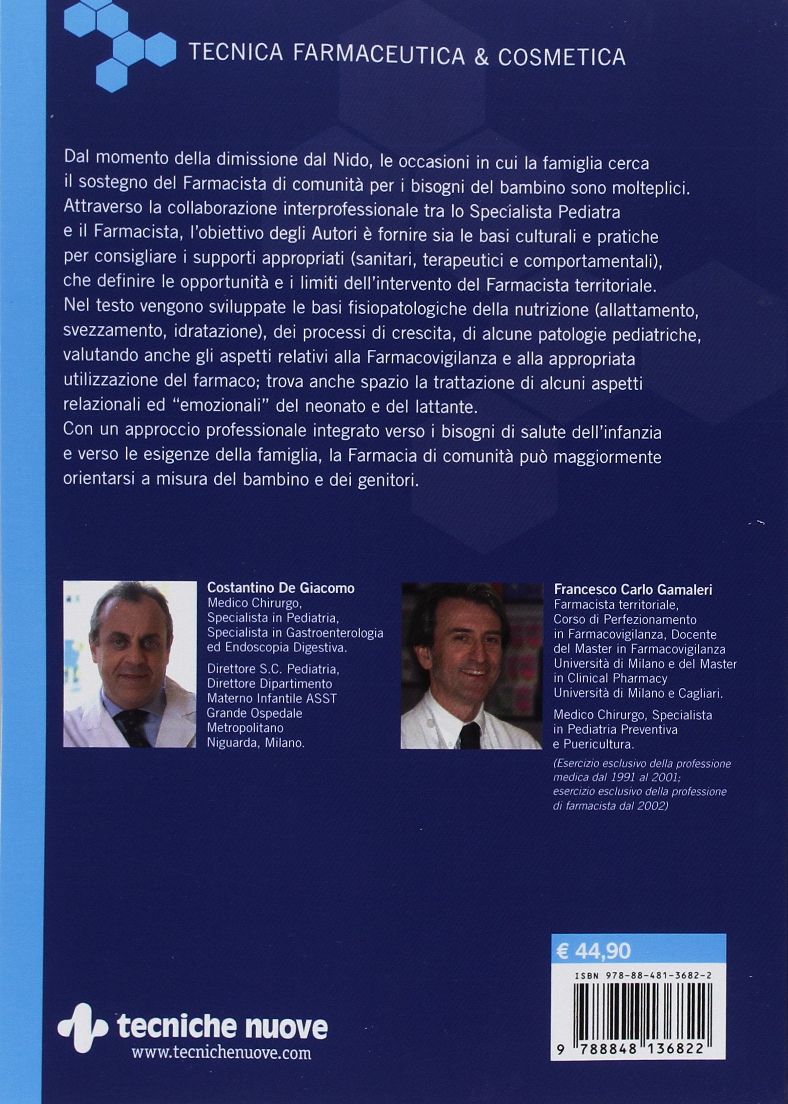 Guida alla pediatria per il farmacista. Aggiornamenti scientifici sulle malattie e sui bisogni del bambino