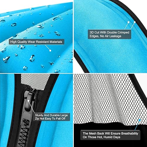 Miniatura 10 de Chalecos de esnórquel para adultos, chaleco inflable de esnórquel ajustable, chaleco de natación, chaqueta de esnórquel, chaleco de flotabilidad