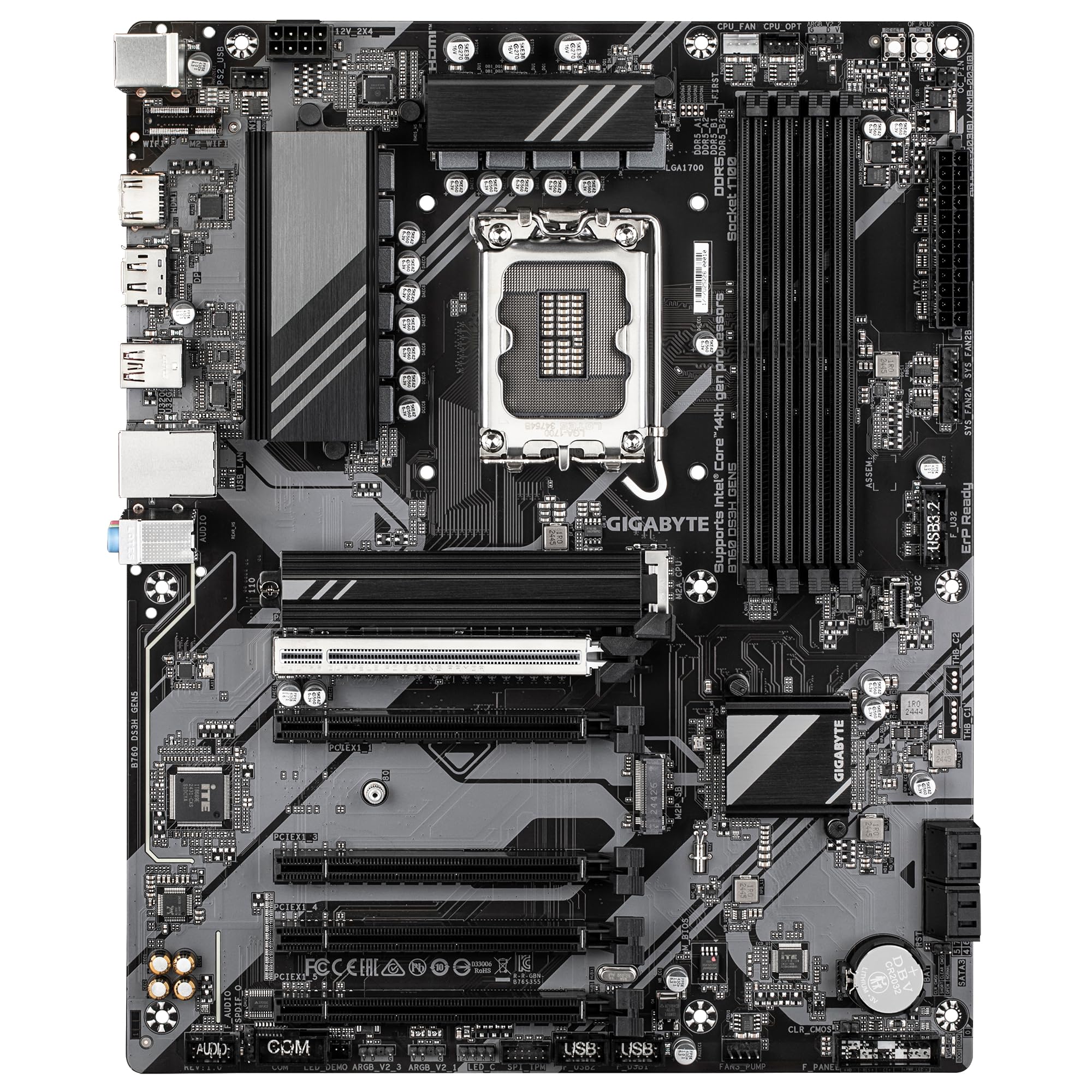 Amazon.com: GIGABYTE B760 DS3H GEN5 Desktop Motherboard - Supports