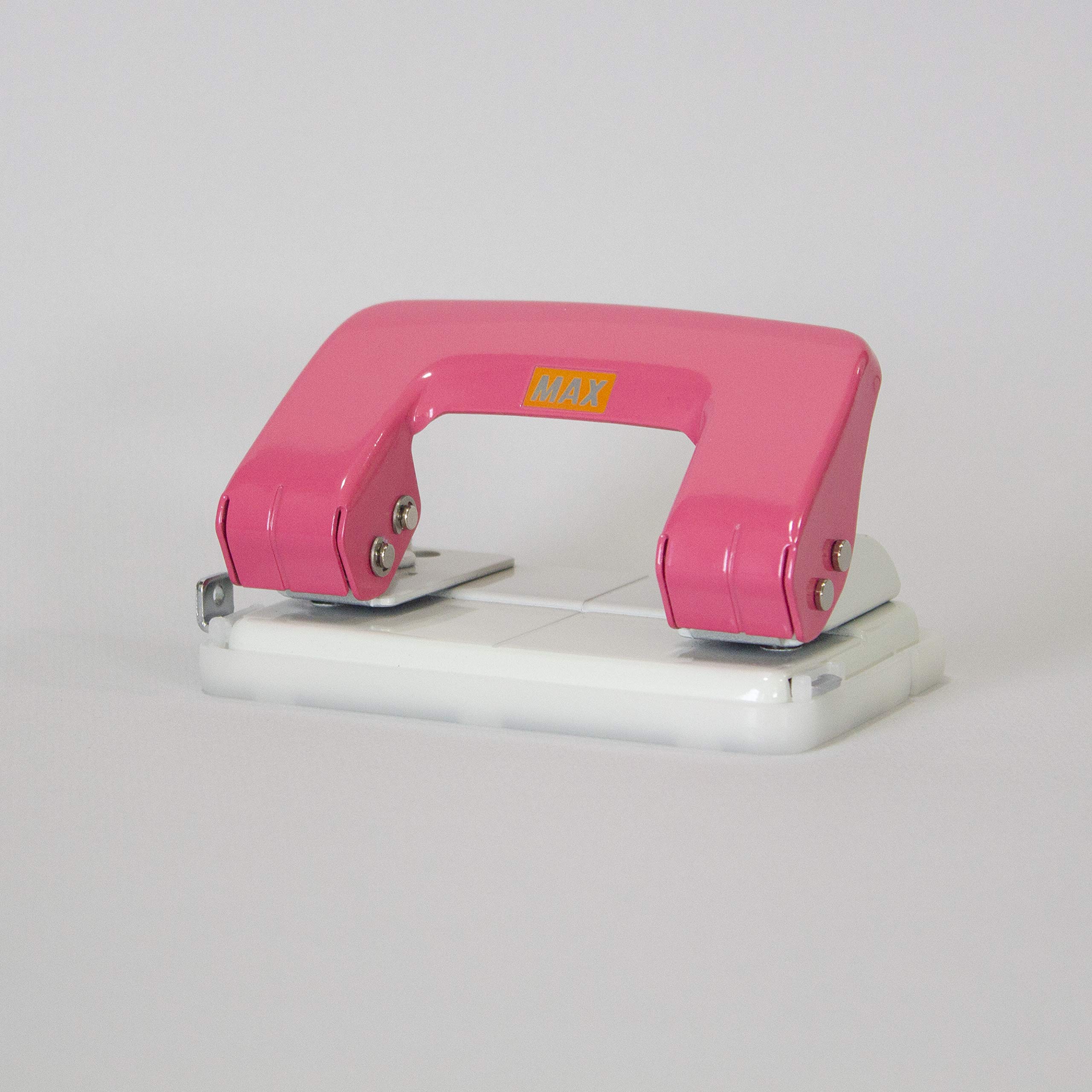 oddpododdpod™ Max Japan Light-Effort 2-Hole Paper Punching Machine for 12 Sheets DP-F2BN - Pink