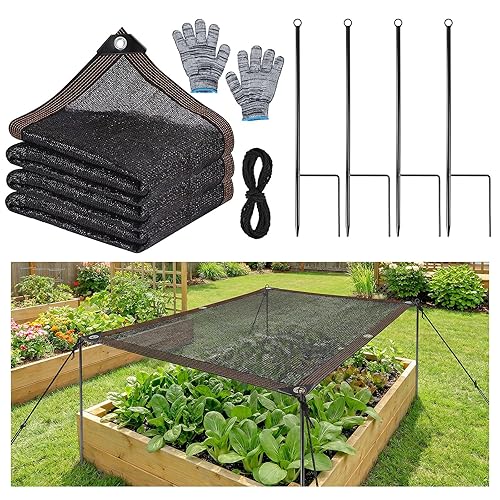 70% Shade Cloth for Garden, 6.56 X 3.3Ft Sun Shades