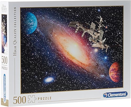Miniatura 1 de Clementoni - 35075 - Colección Puzzle - Estación Espacial Internacional - 500 piezas - Hecho en Italia - Rompecabezas para adultos