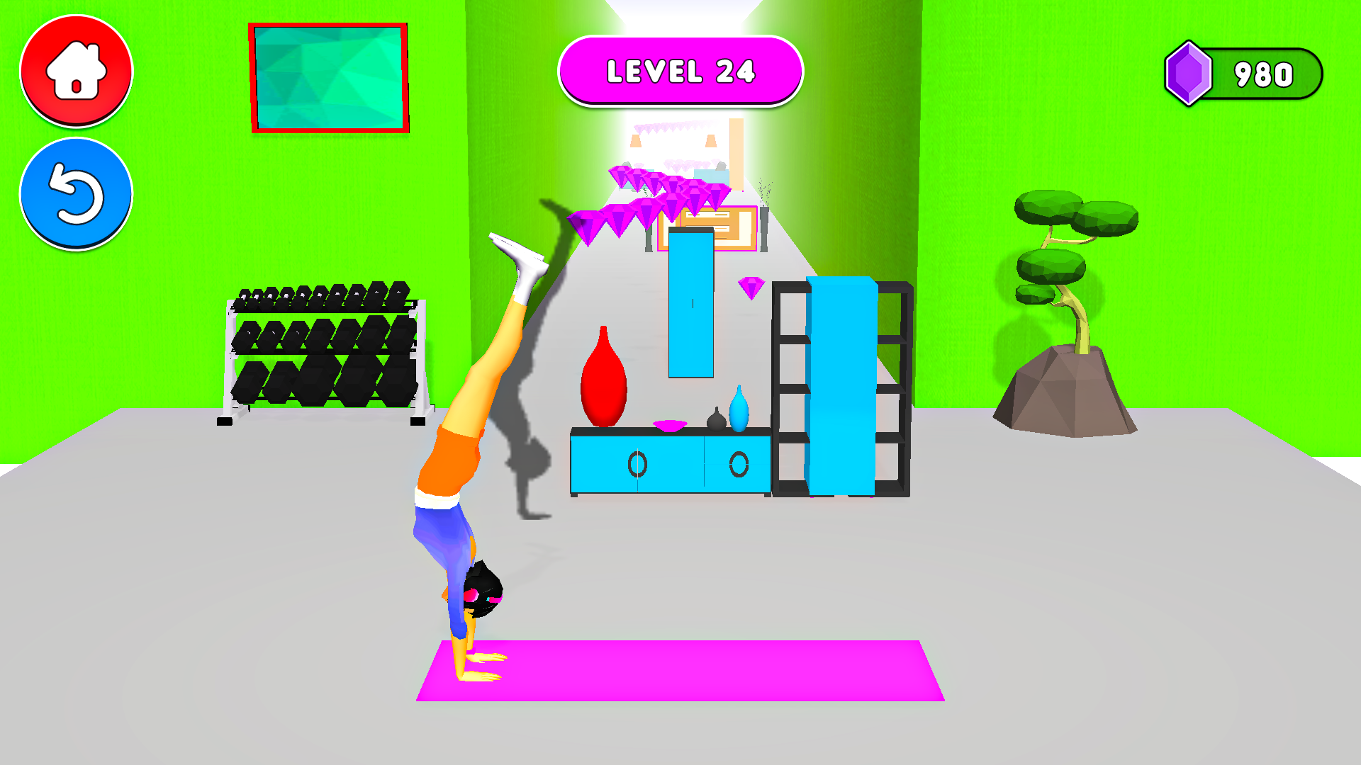 Flex Body Run: Yoga Pose Challenge – Race & Flex Girl Runner Game ...