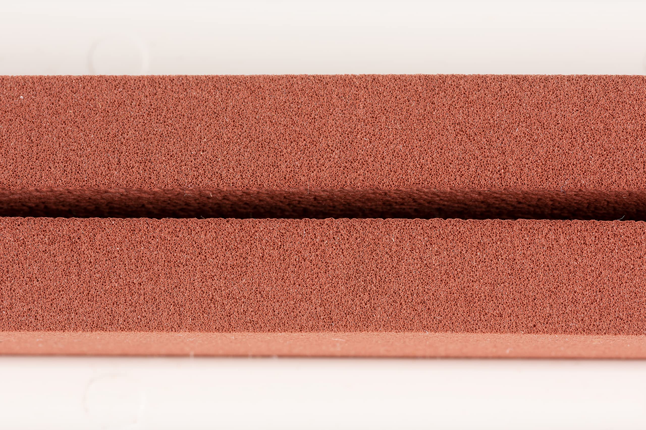 Carlisle 36692200 Flo-Pac suave doble espuma rasqueta de goma para suelo con marco de plástico, 22 cm ancho, rojo (caja de 10)