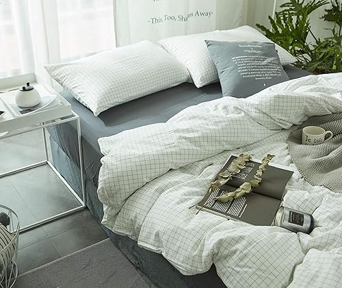 Miniatura 4 de Juego de funda nórdica con funda de almohada SJTCCF150 x 200 WH