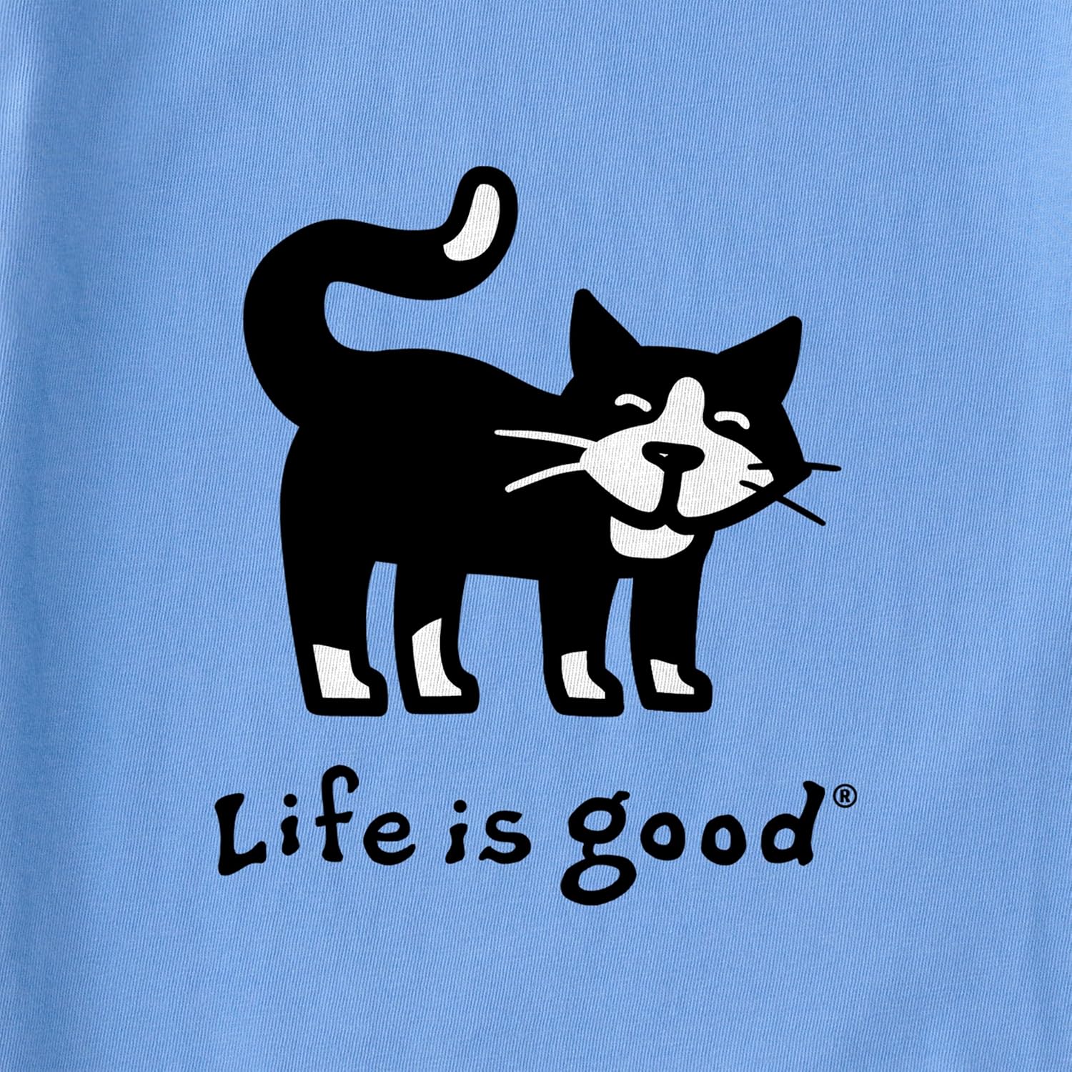 Life is Good Womens Crusher Tee Shirt, Short Sleeve Cotton Graphic T-Shirts, Tuxedo Al Mini - Image 2