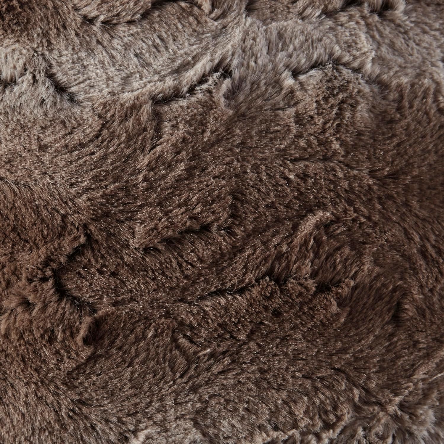 madison park zuri faux faux fur animal throw pillow, luxury square decorative pillow, 20x20, 1 count (pack of 1),tan tan 1 count (pack of 1) 20x20 inch