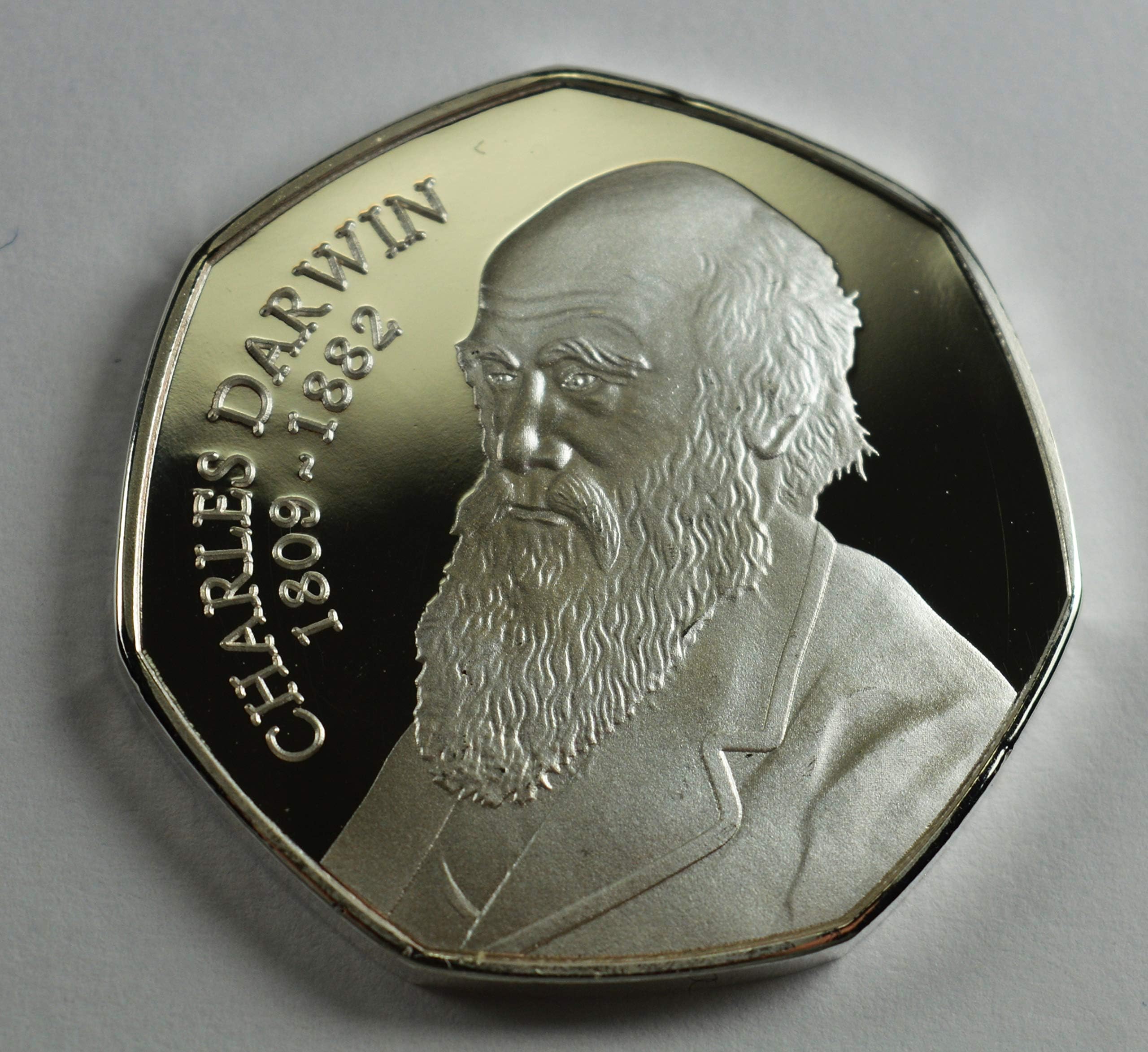 Charles Darwin Silver Commemorative Coin Albums/50p Collectors, Coin Hunt. Evolution