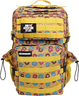 Mochila 45L Táctica Repelente al Agua para Zona de Parches, Cabina Avión, Gimnasio, Compartimento para Ordenador, Oxford 1000D by ELITEX TRAINING