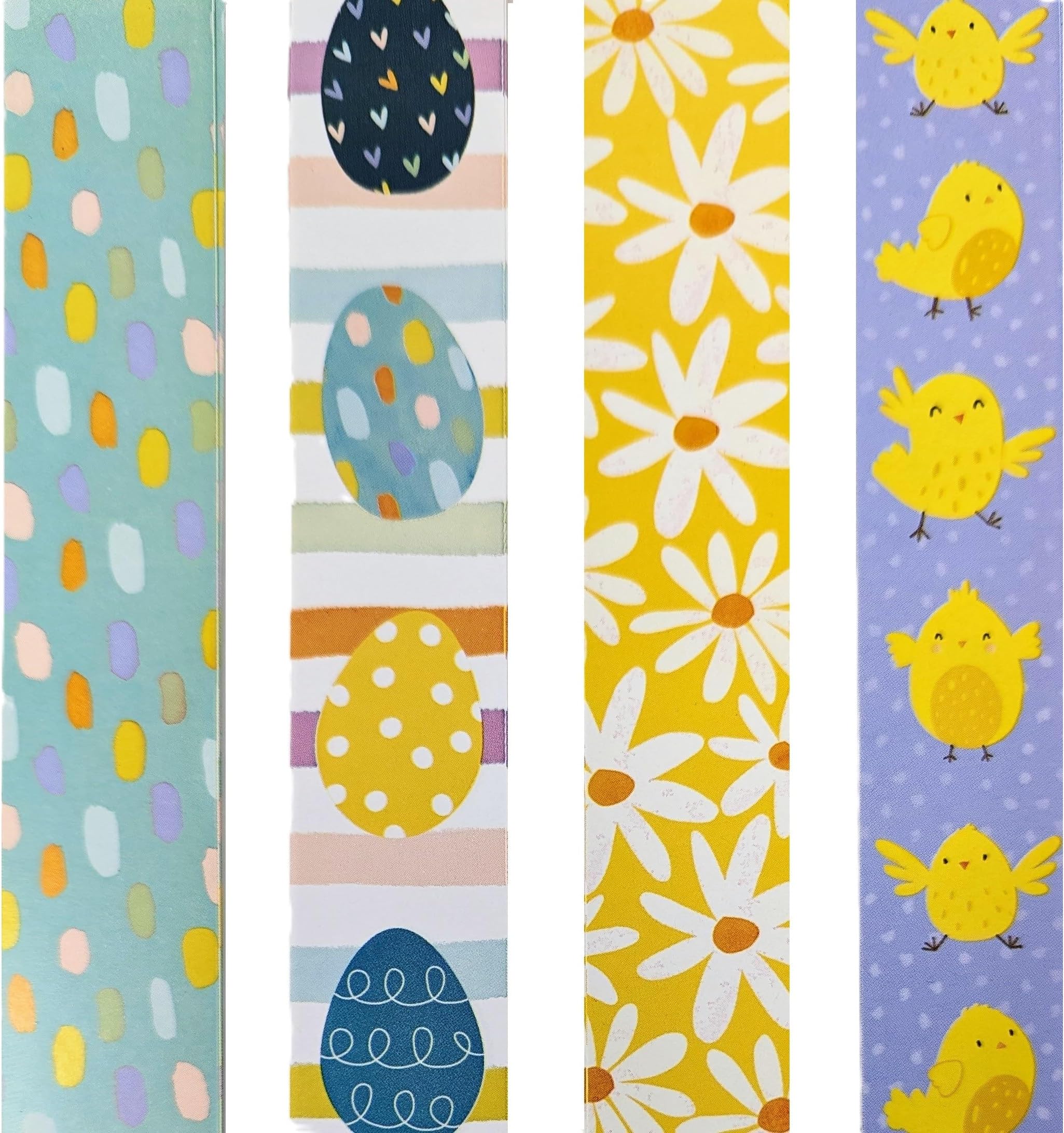 80 Easter Paper Chains – Peel & Seal – Fun & Easy DIY Easter Decorations – No Glue Required – Spring-Themed