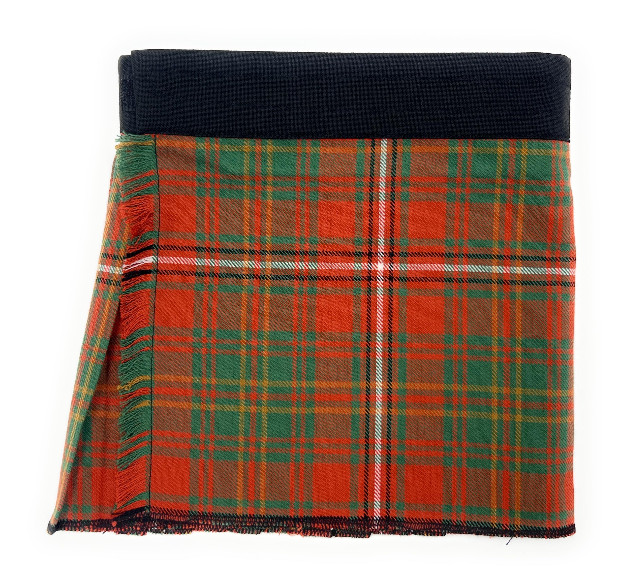 Baby Tartan Kilt, Adjustable Waistband, Newborn to 4 Years, Unisex (Hay, 0-6 Months)