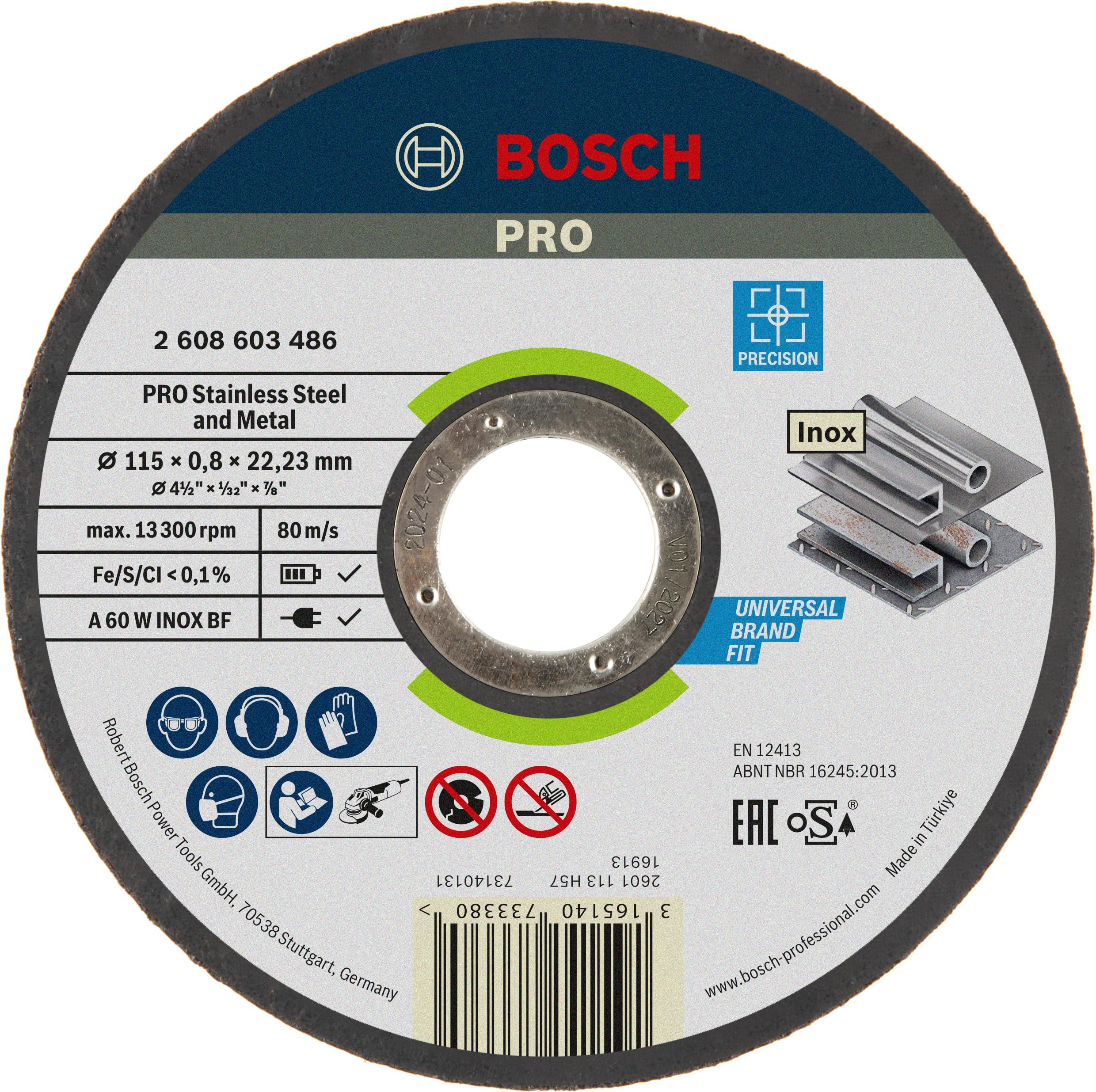 BOSCH 2608622058 - Disco Heavy Metal: 115x0,5mm M14