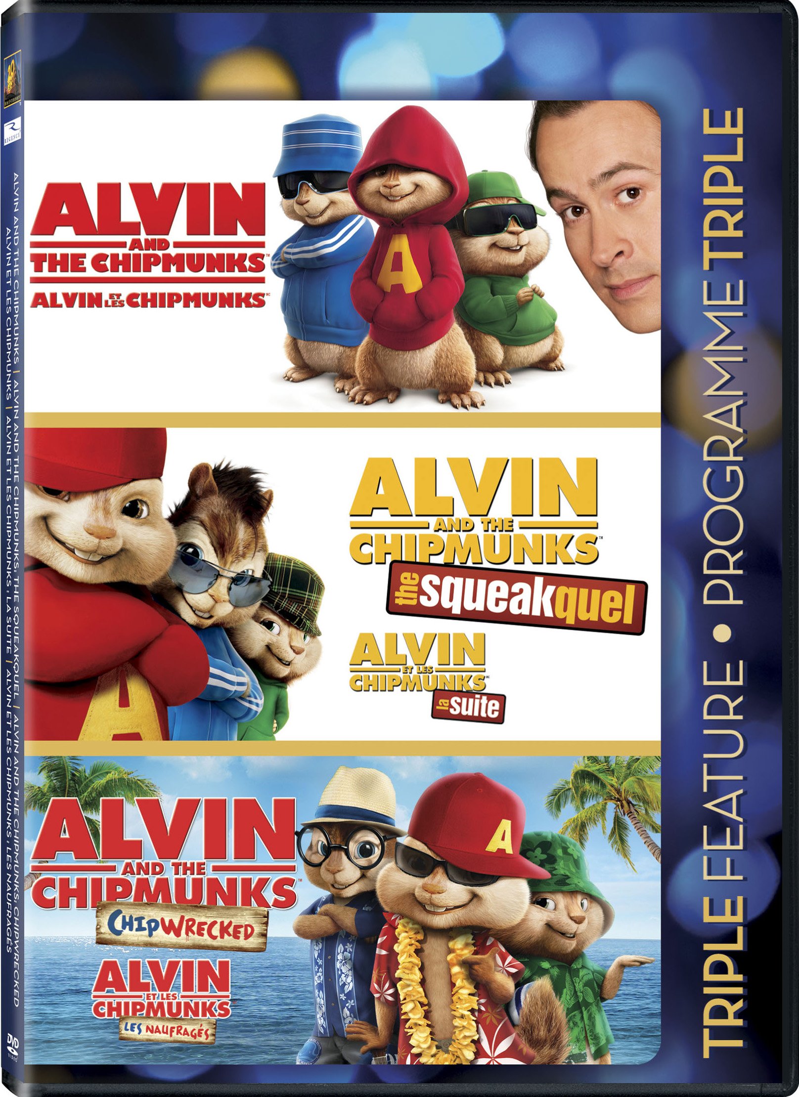 Alvin Chipmunks 1-3 Tf Dvd-cb (Bilingual) [DVD]