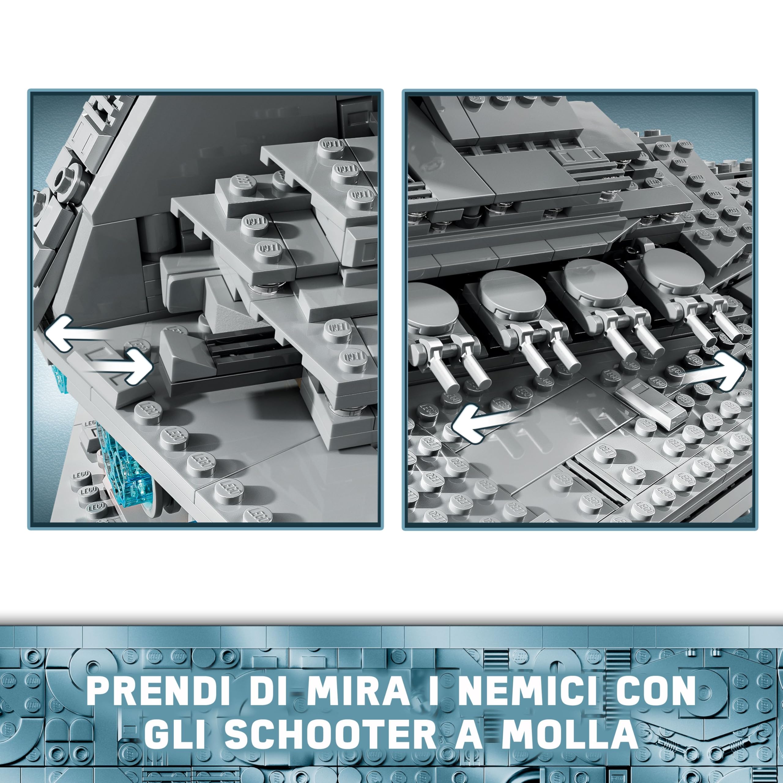 LEGO Star Wars Imperial Star Destroyer, Astronave Giocattolo da Costruire con Minifigure di Darth Vader, Giochi per Bambini e Bambine da 10 Anni, Idea Regalo da Collezione da Una Nuova Speranza 75394