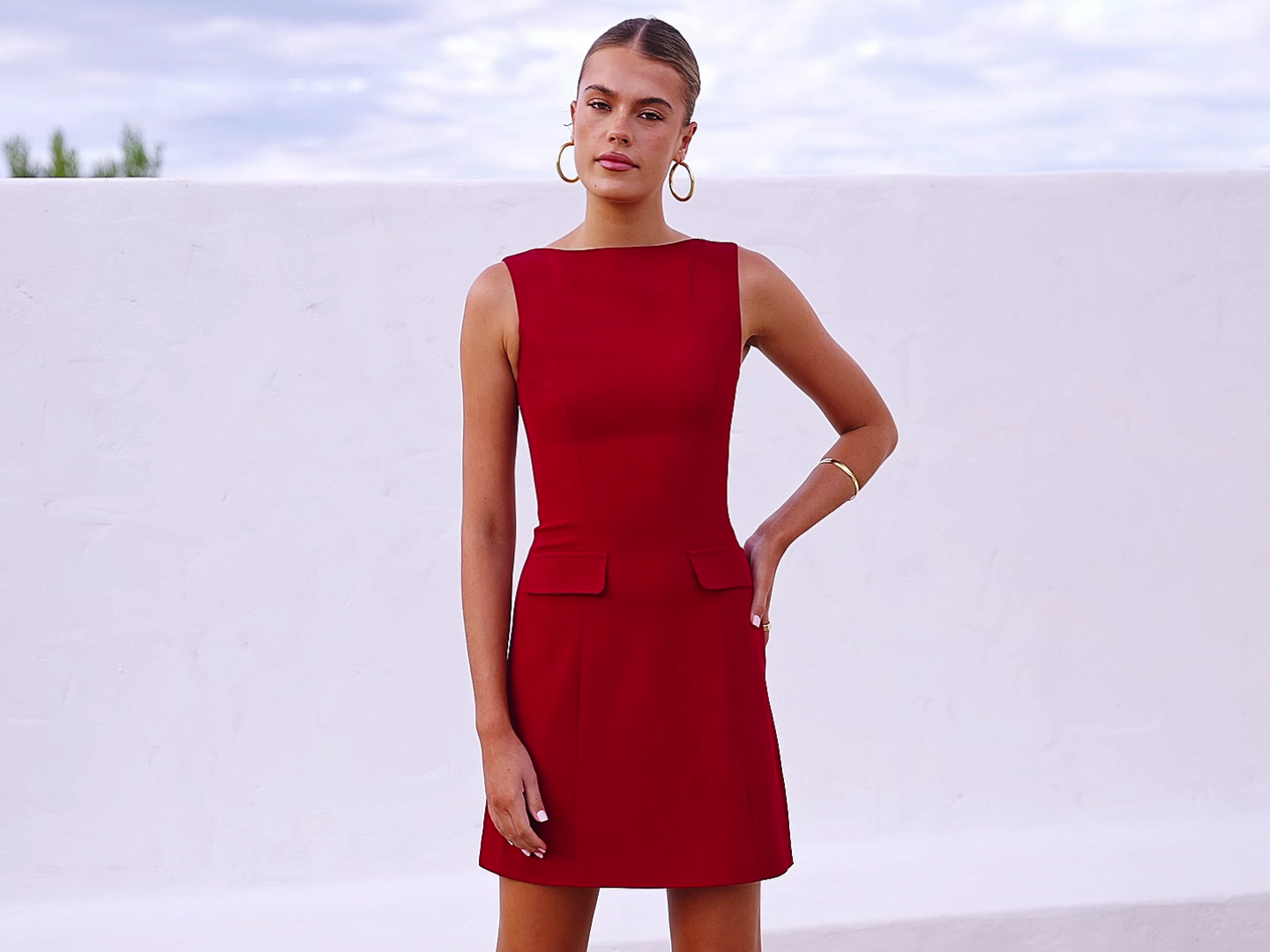 sleeveless dress for ladies PRETTYGARDEN Womens Summer Dresses 2026 Formal Boat Neck Bodycon Elegant A Line Business Work Office Mini (White,Medium) at Amazon Women's Clothing store these tops let you Color:Team Navy Party Dress Sequin Dress atf-sm-02.25.26