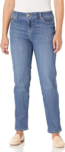 BANDOLINO Women's Mandie 5 Pocket Jean-Average Length