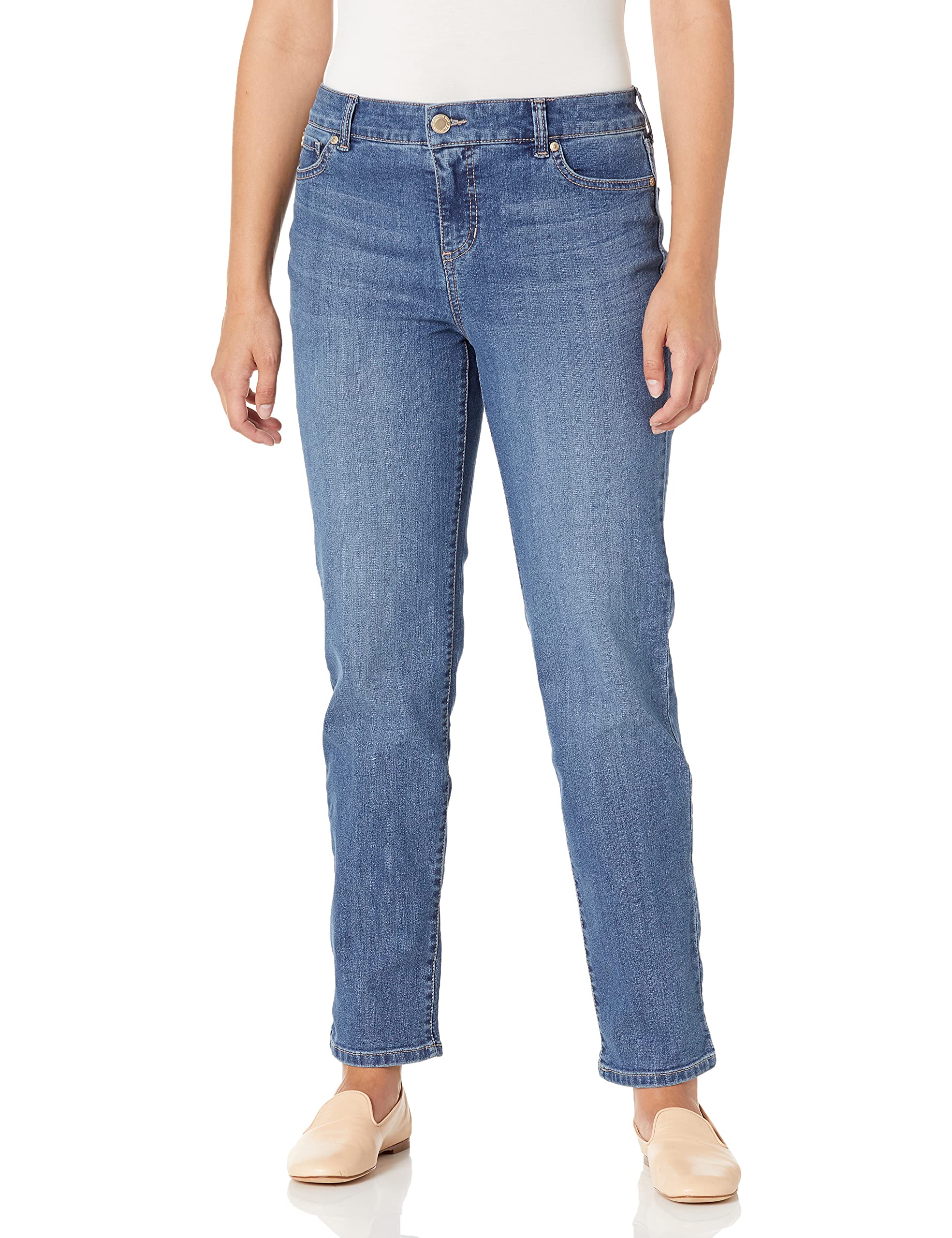 Bandolino Women's Mandie Signature Fit 5 High Rise Jean Regular
