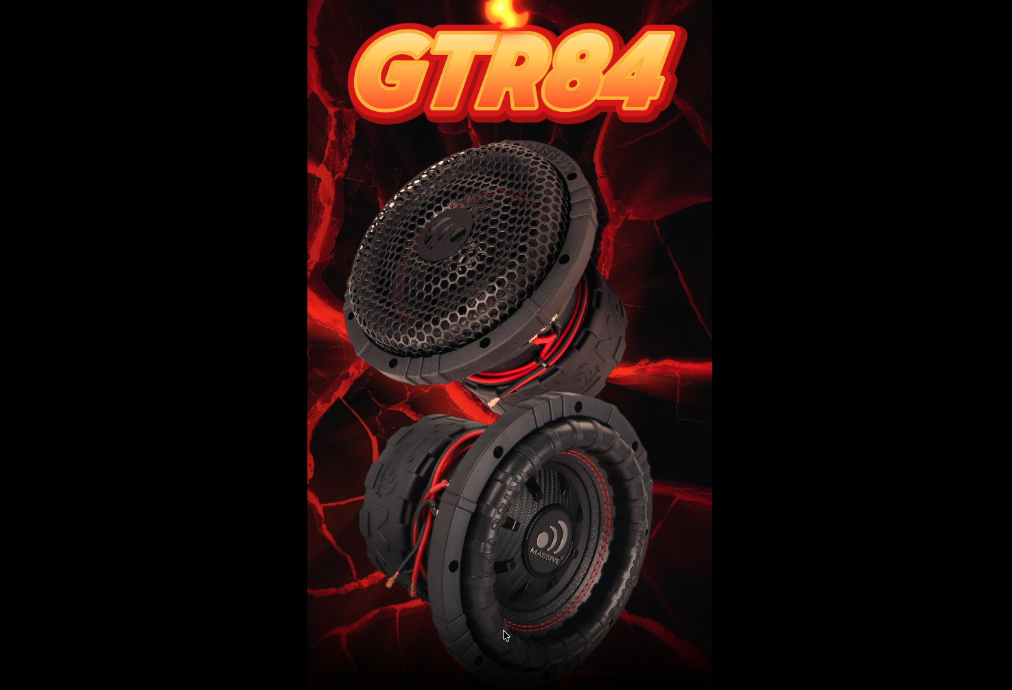 Amazon.com: Massive Audio GTR84-8
