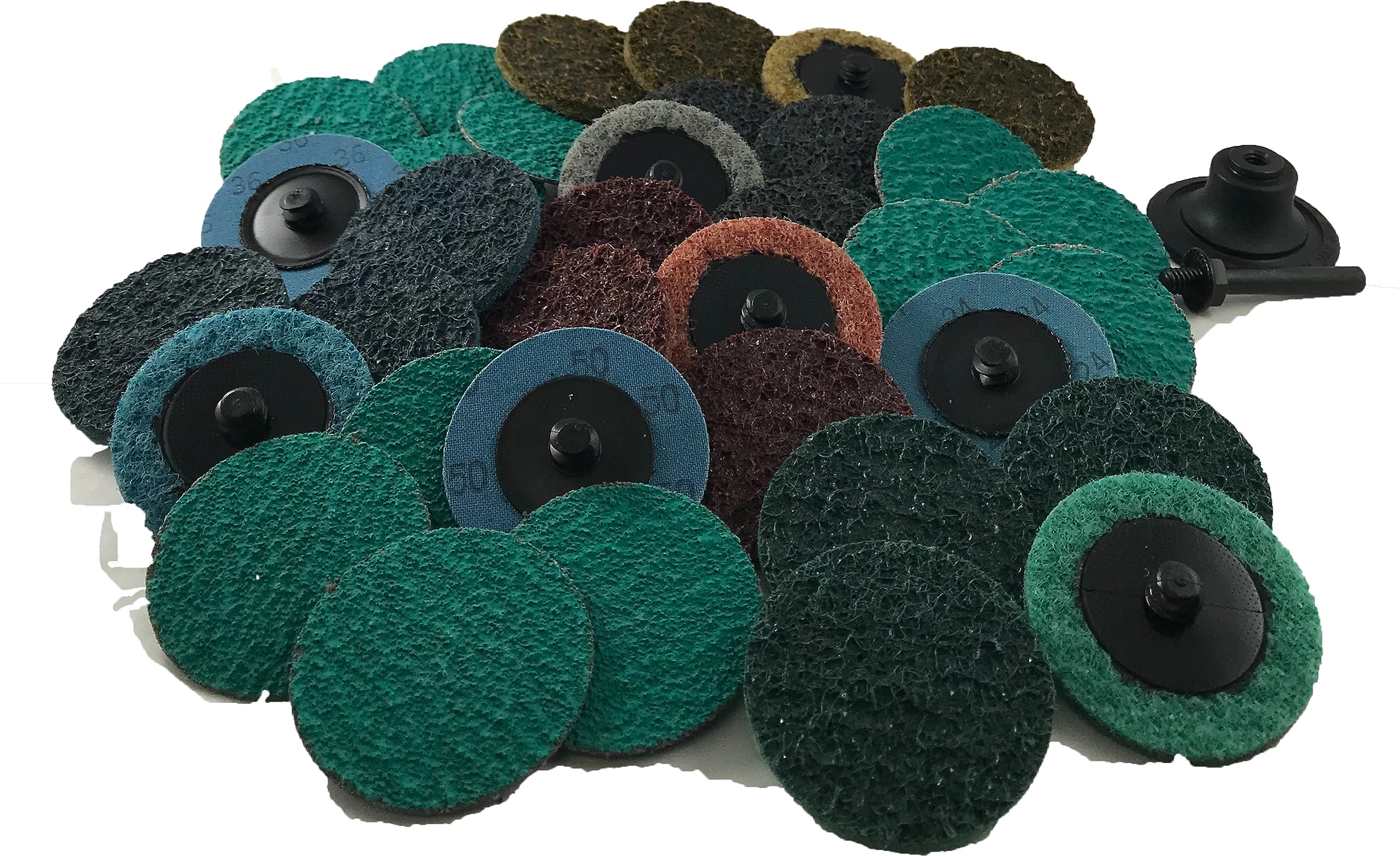 Sungold Abrasive Discs - 3" Maroon Conditioning -12