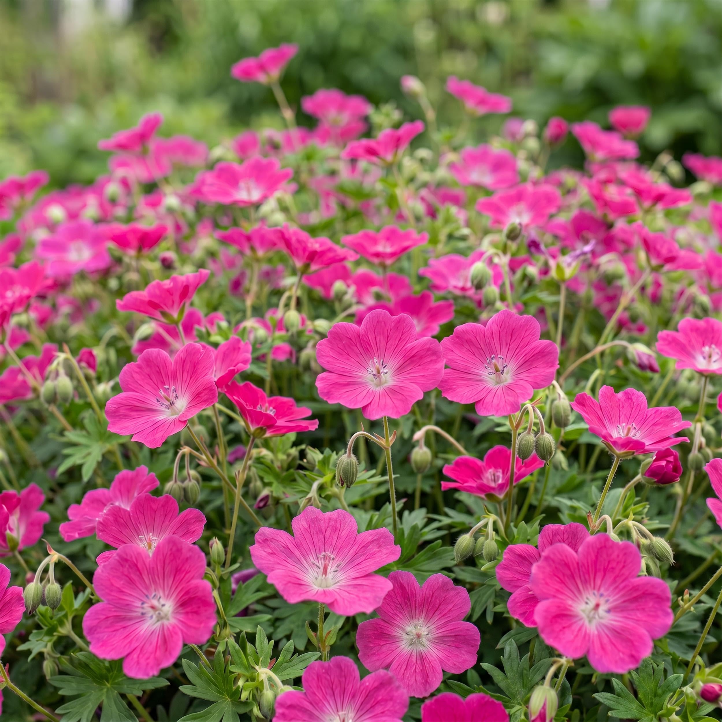 Géranium sang. Max Frei - Bec-de-grue - Couvre-sol - Rose - 12 plants - 15-25cm - Ø11cm - Plante de jardin