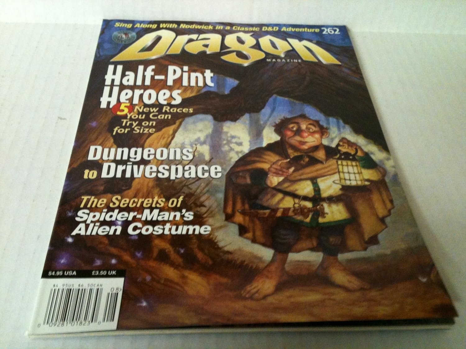 Preowned TSR Dragon Magazine 262 August 1999 Pierce Watters, Dave