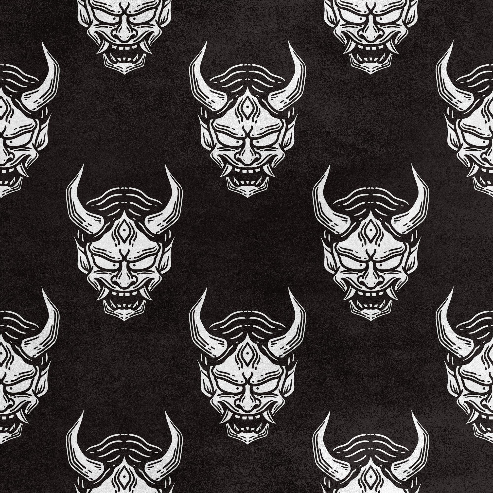 HEKO PANELS Tkanina velvet obiciowa drukowana, Maski, 3 metry 140 x 300 cm