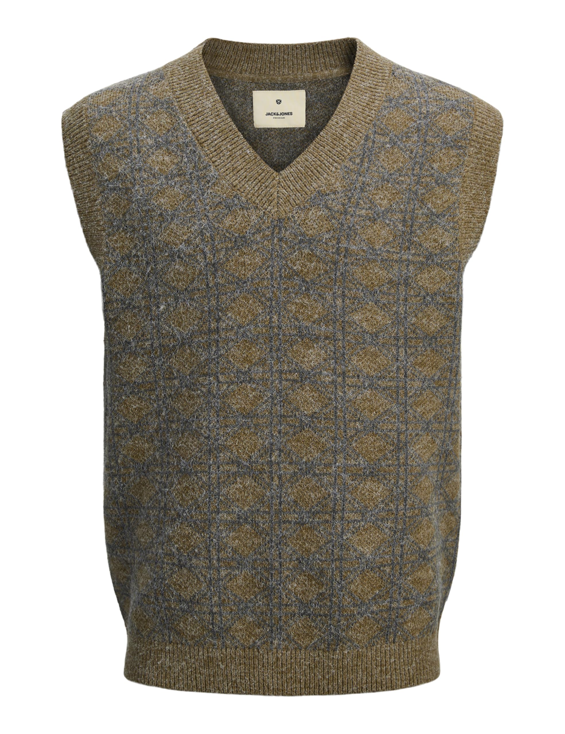 JACK & JONES Jprblukyle Knit Vest Jprblukyle Gilet en Tricot Homme (Lot de 1)
