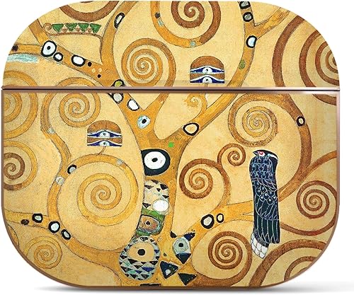 Miniatura 7 de Berkin Arts Compatible con AirPods de 1 generación, AirPods de 2 generación, funda protectora rígida con llavero con flores de fresa, hojas