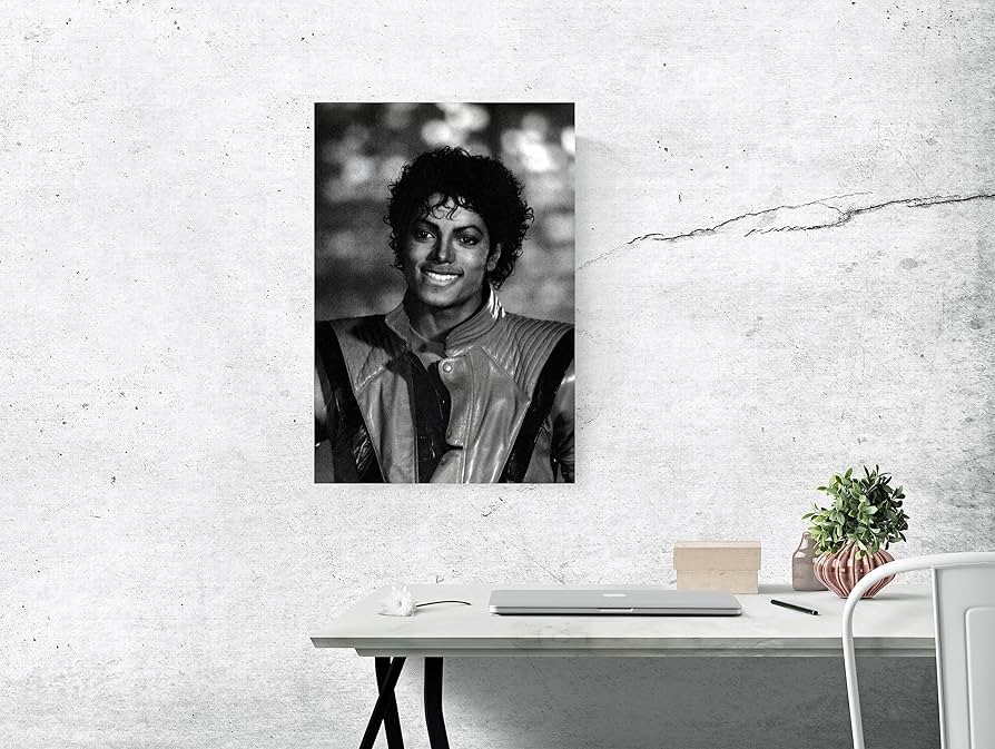 Amazon.com: Michael Jackson Poster, Thriller, King of Pop, Art