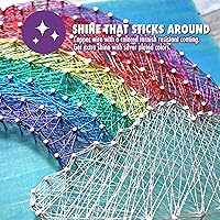 Vista 6 de Artistic Wire, Alambre de cobre de color calibre 28 resistente al deslustre, verde, 40 yardas