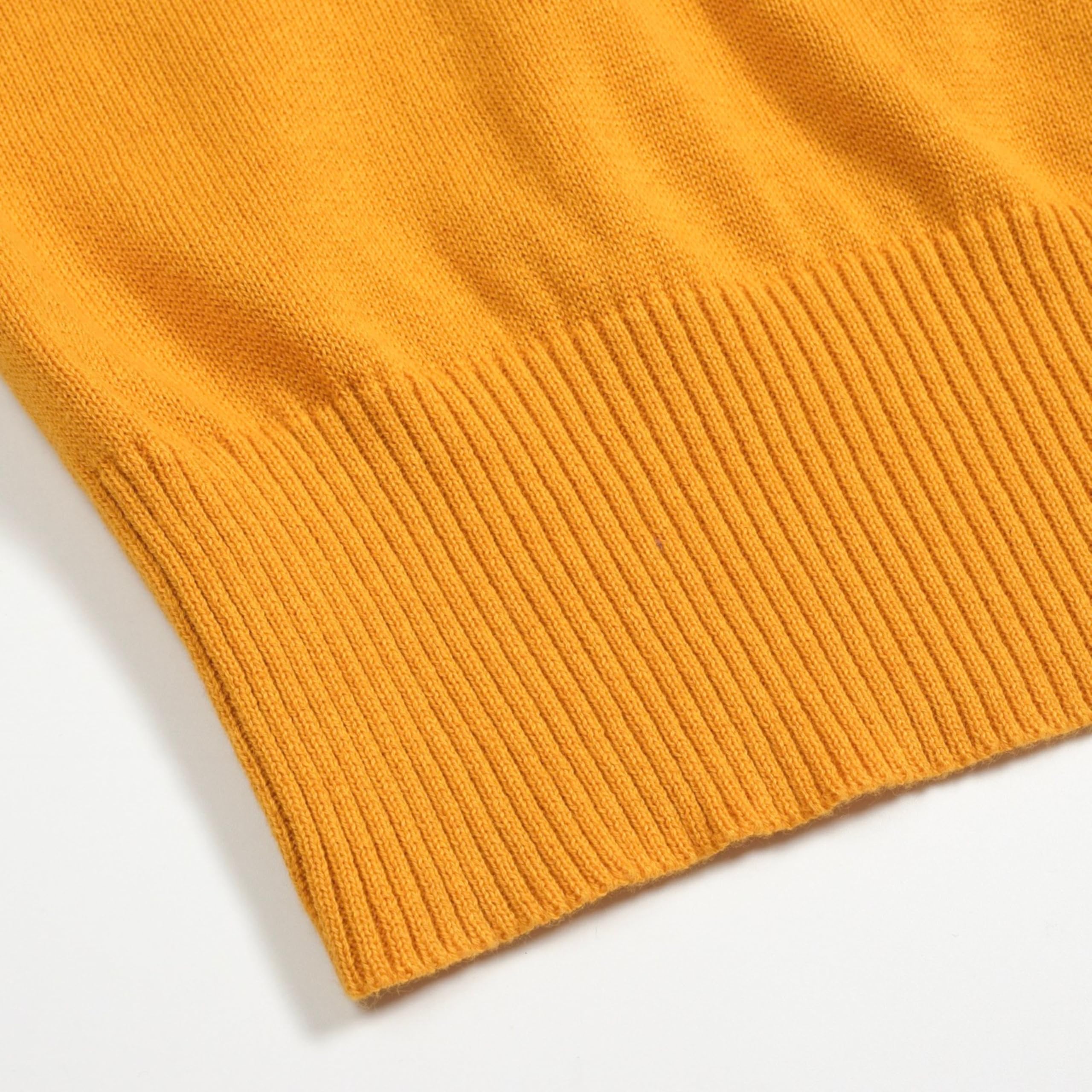 OXKNIT Camiseta de mujer amarilla con hombros descubiertos, con zorro, verano, punto de algodón, camiseta de ocio, versión corta