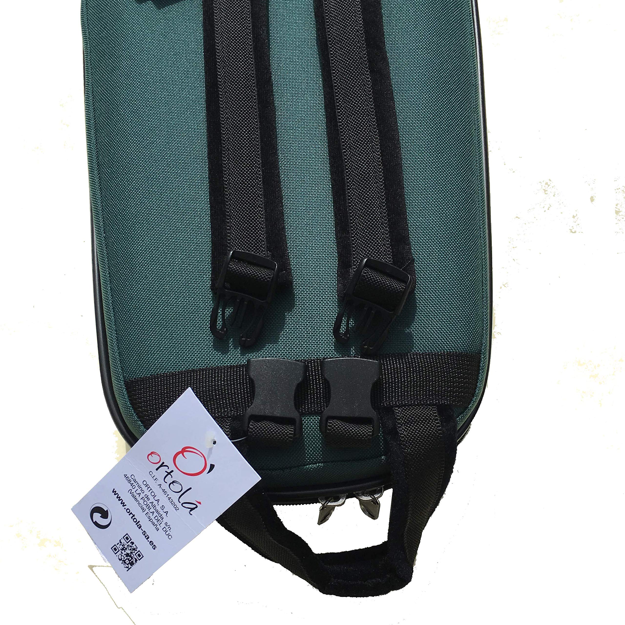 Ortola 0606-010 - Estuche clarinete, color verde