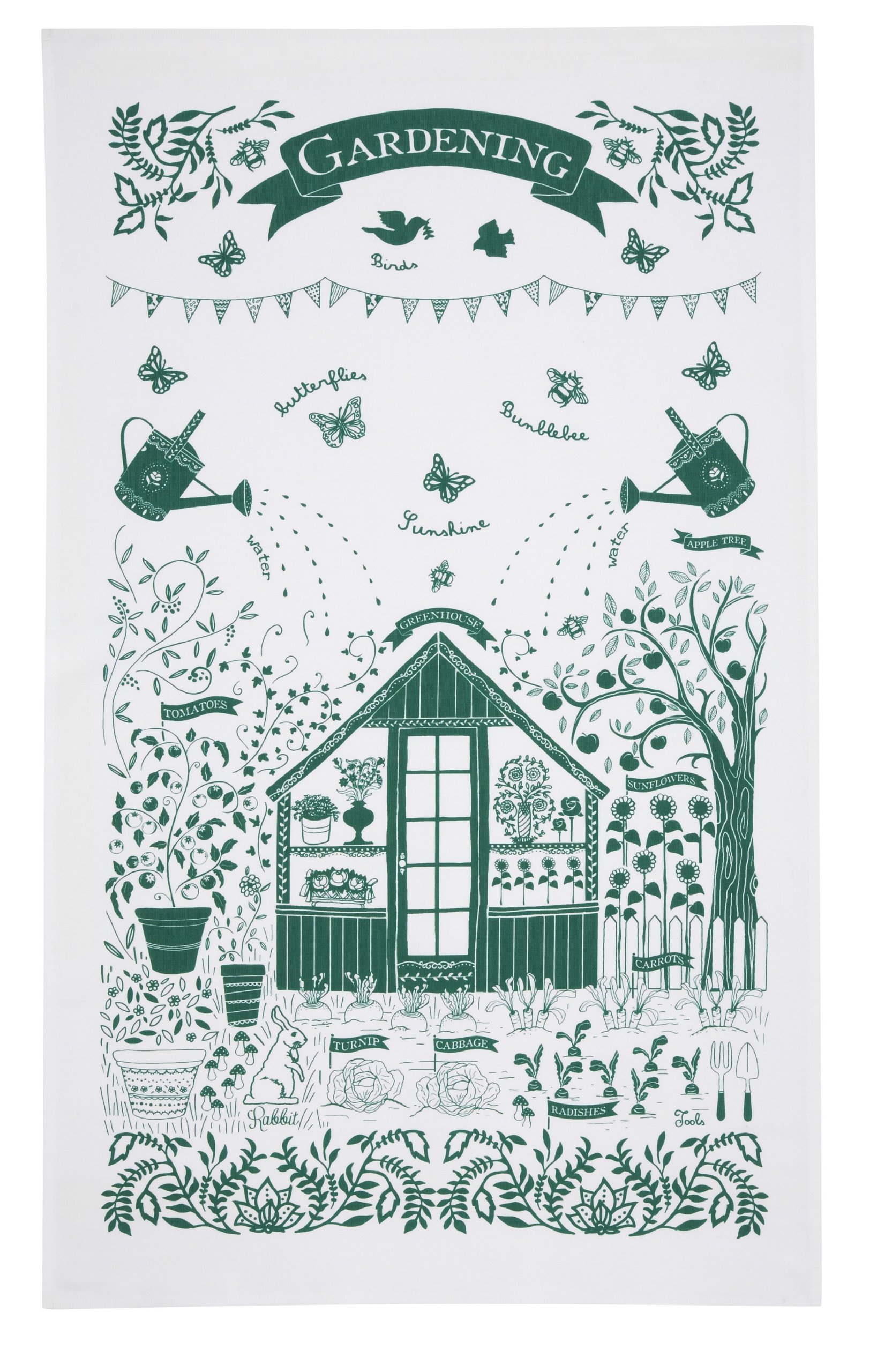 Ulster Weavers Multicolor Gardening Cotton Tea Towel