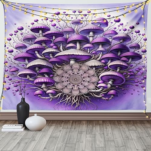 Miniatura 14 de Ambesonne Tapiz de naturaleza, silueta de oso salvaje en el bosque de la selva en la noche oscura, ilustración para colgar en la pared para Verde