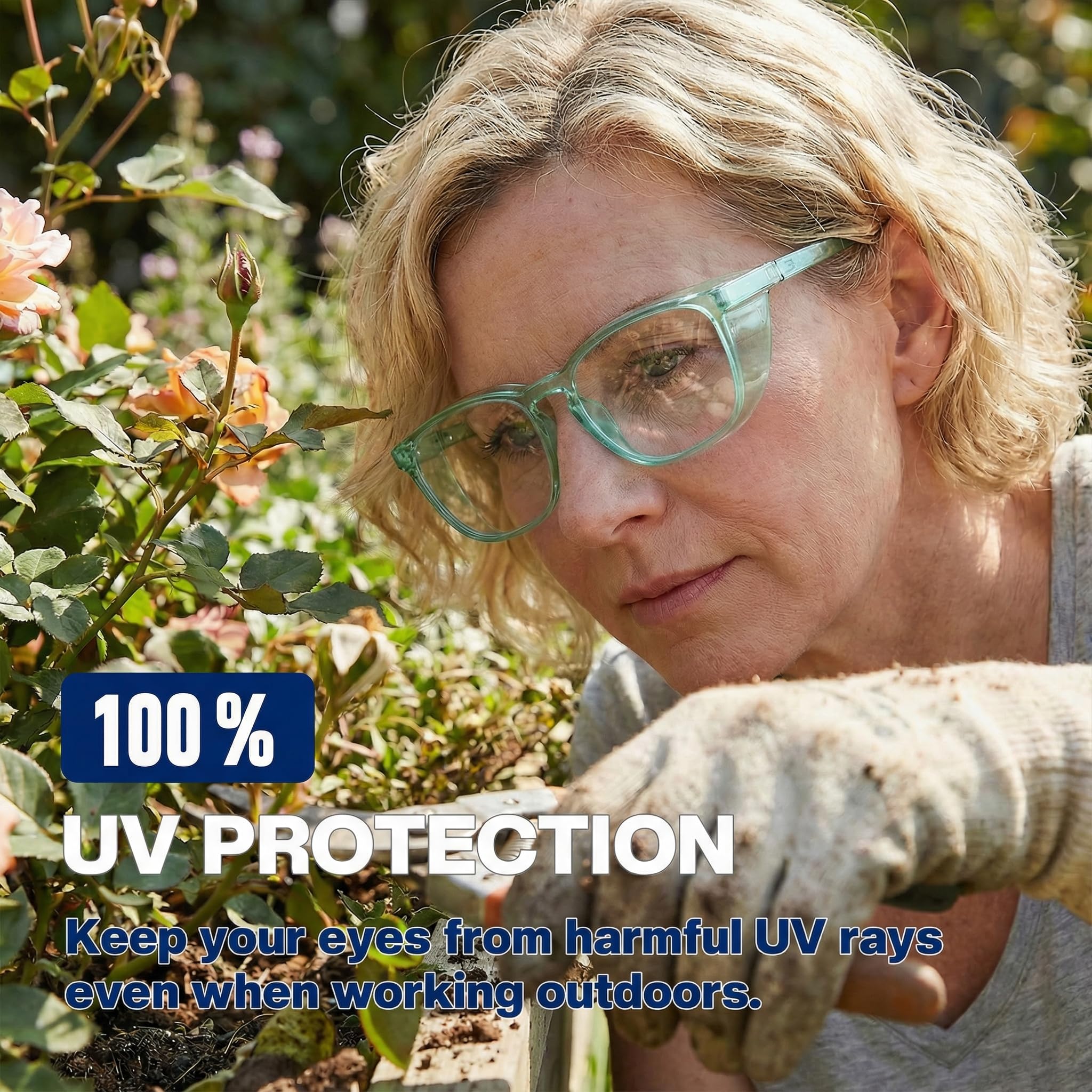 MORK&SUKY Lunettes de sécurité, lunettes élégantes avec verres anti-buée, légères et confortables, alternatives parfaites aux lunettes de protection ordinaires, excellentes lunettes pour les