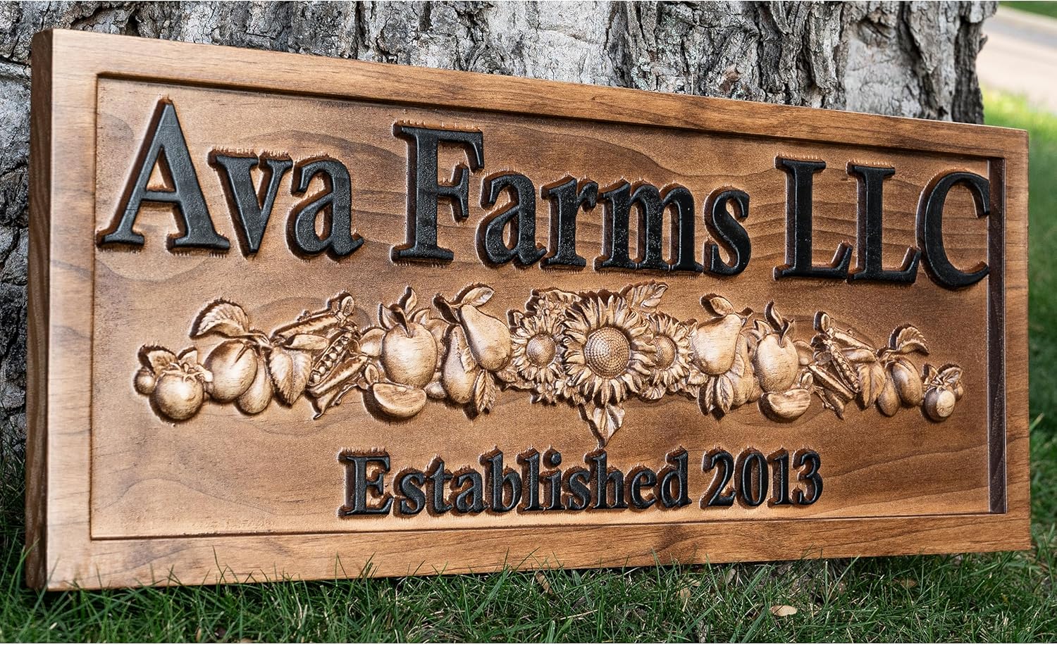 Personalized Farmer's Market Sign | Farmhouse Sign, Country Home Decor, Autumn Market Fall Sign, Rustic Fall Wood Sign, Farmhouse Wood Decor